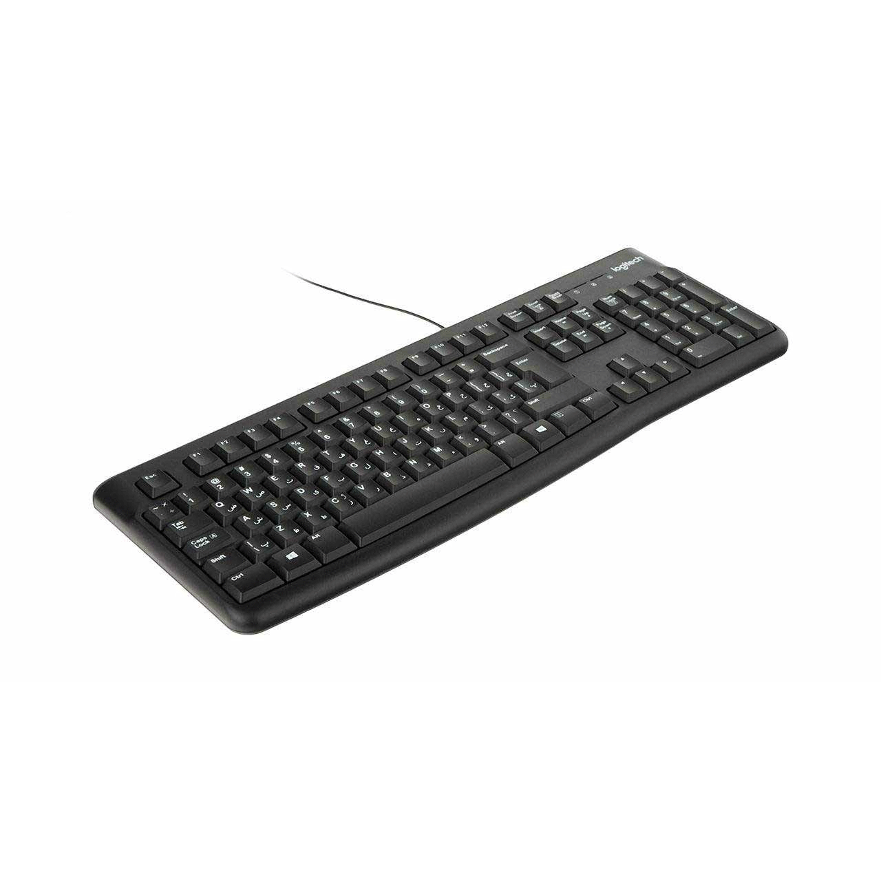 Logitech-K120-Wired--Keyboard-With-Persian-Letters