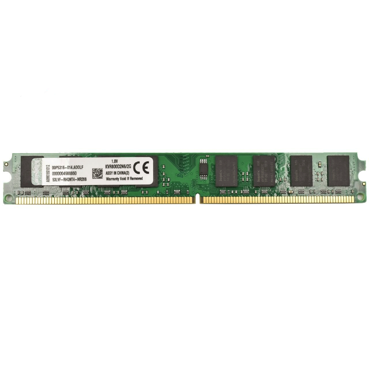 رم-دسکتاپ-DDR2-تک-کاناله-800-مگاهرتز0-کینگستون-ظرفیت-2-گیگابایت