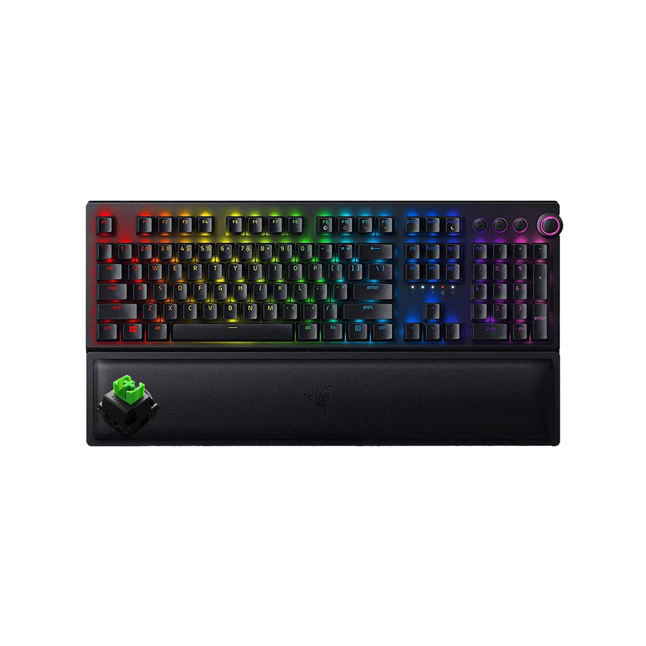 Razer-BlackWidow-V3-Pro-Green-Switch-Wireless-Full-height----Mechanical--Gaming-Keyboard