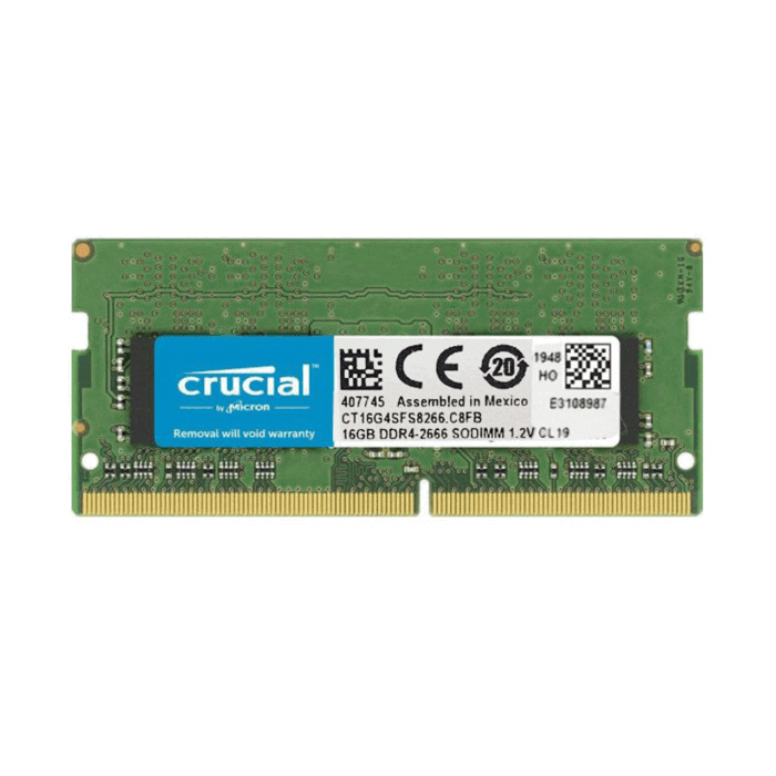 رم-لپ-تاپ-DDR4-2666-کروشیال-مدل-ظرفیت-16-گیگابایت