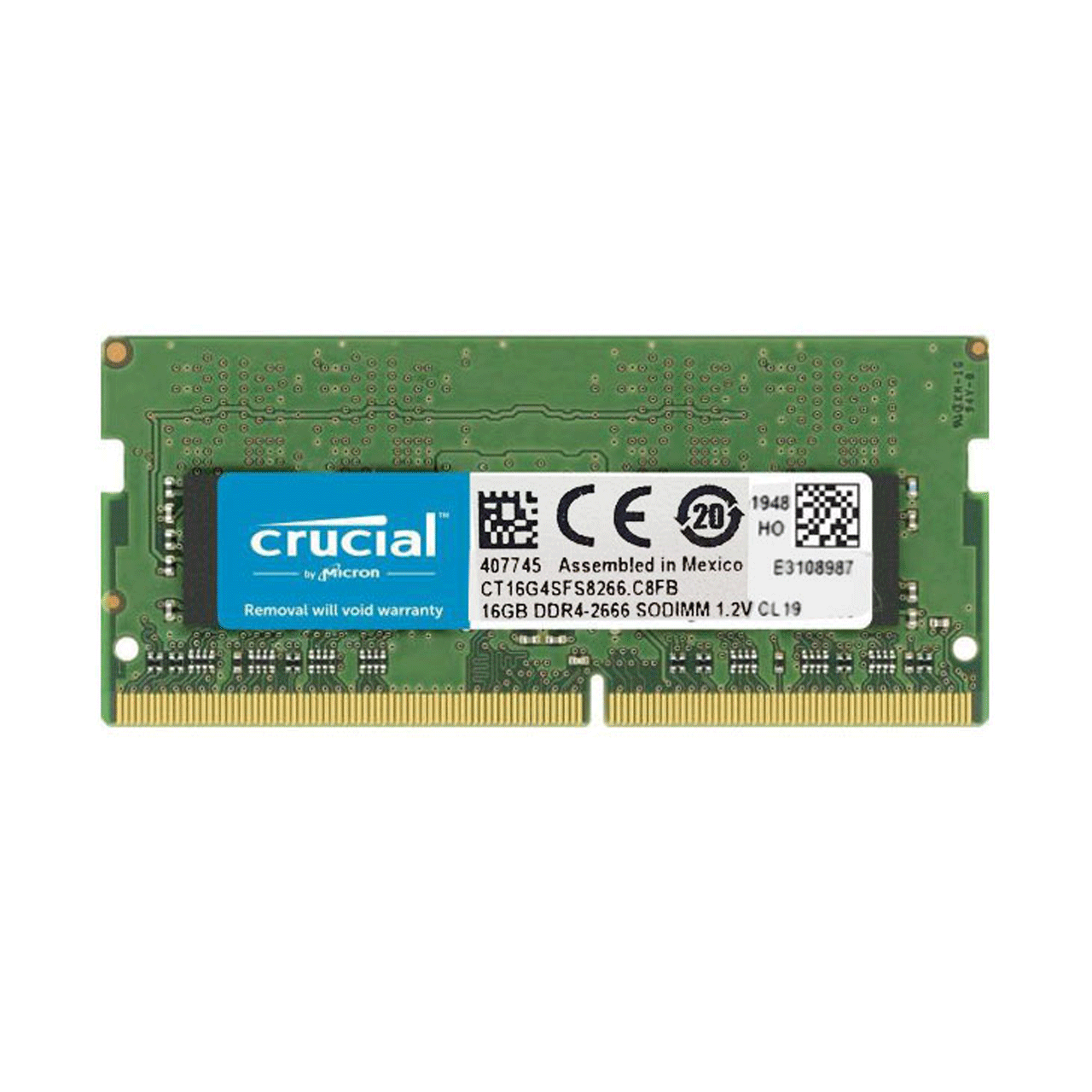 رم-لپ-تاپ-DDR4-2666-کروشیال-مدل-ظرفیت-16-گیگابایت