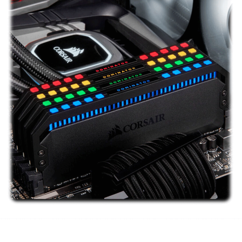 Corsair-Dominator-Platinum-RGB-Black-32GB-16GBx2-4000MHz-CL19-DDR4--Memory