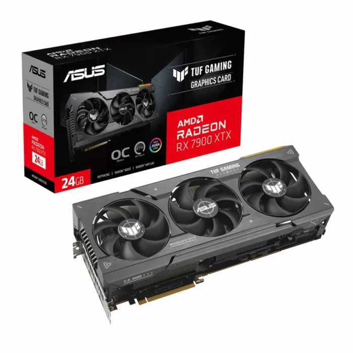 کارت گرافیک ایسوس TUF Gaming Radeon RX 7900 XTX OC Edition 24GB GDDR6