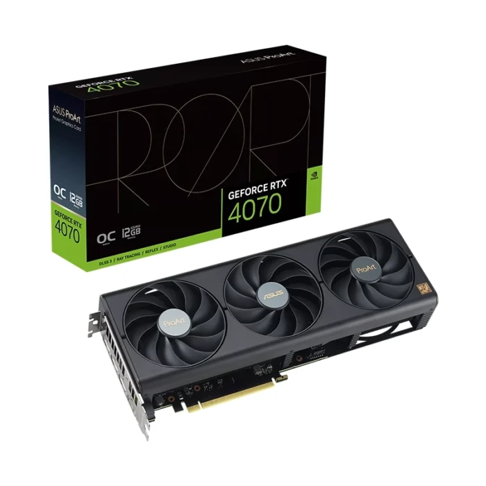 کارت گرافیک ایسوس مدل ProArt RTX™ 4070 OC Edition 12GB