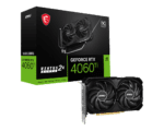 کارت گرافیک ام اس آی مدل GeForce RTX™ 4060 Ti VENTUS 2X BLACK 16G OC