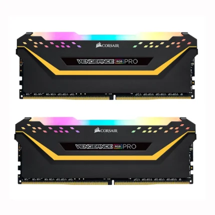 رم DDR4 دسکتاپ 32 گیگابایت 3200Mhz CL16 کورسیر مدل VENGEANCE RGB Pro TUF Edition دو کاناله