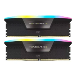 رم کورسیر VENGEANCE RGB 48GB 24GBx2 6400MHz Cl36 DDR5