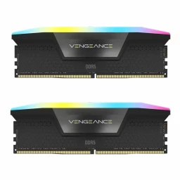 رم کورسیر VENGEANCE RGB Black 32GB 16GBx2 5200MHz CL40 DDR5